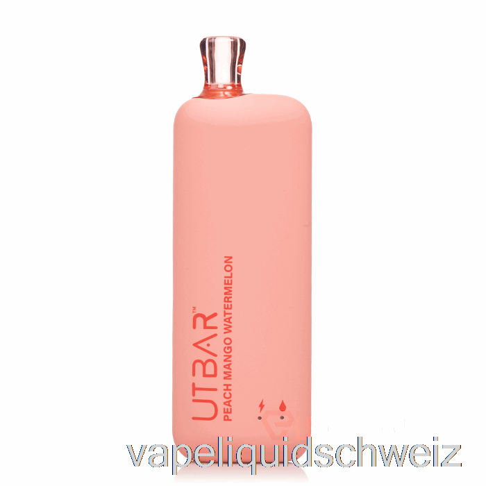 Flum Ut Bar 6000 Einweg-Peach-Mango-Watermelon-Vape-Liquid E-Liquid Schweiz